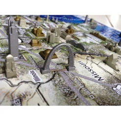 4D Cityscape Puzzle: USA 7 4D Cityscape Puzzle: USA -GMT Games Shop 4D 40008 3