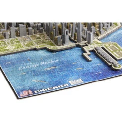4D Cityscape Puzzle: Chicago 10 4D Cityscape Puzzle: Chicago -GMT Games Shop 4D 40014 5