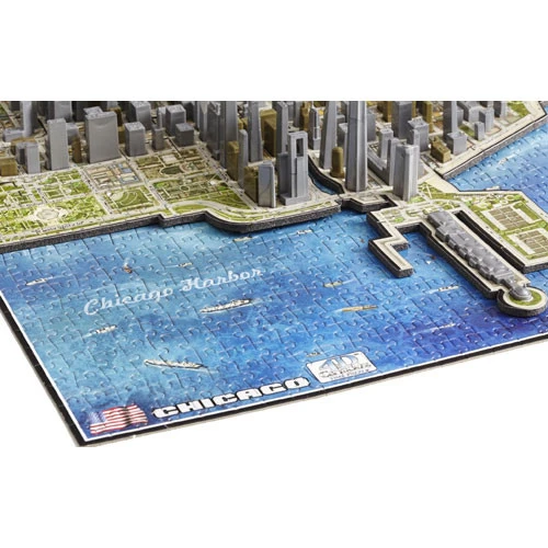 4D Cityscape Puzzle: Chicago 5 4D Cityscape Puzzle: Chicago - Image 5
