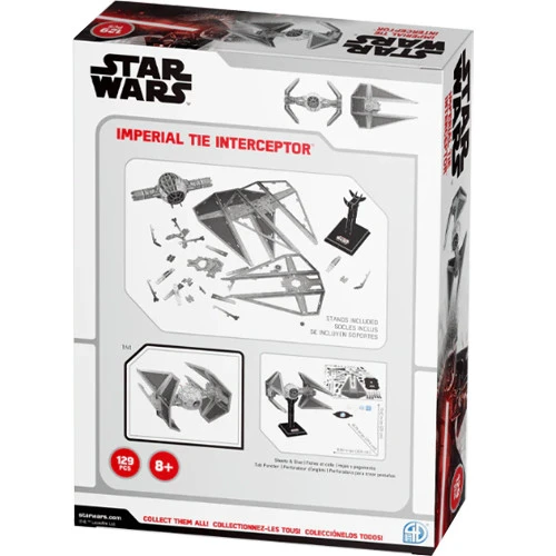 Cardstock Modelling Kit: Star Wars - Imperial TIE Interceptor 2 Cardstock Modelling Kit: Star Wars - Imperial TIE Interceptor - Image 2