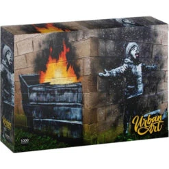 Urban Art Graffiti Puzzle: Banksy - Season's Greetings