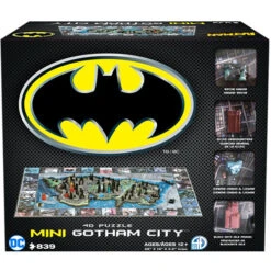 4D Puzzle: Batman - Mini Gotham City