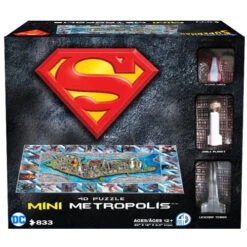 4D Puzzle: Superman - Mini Metropolis