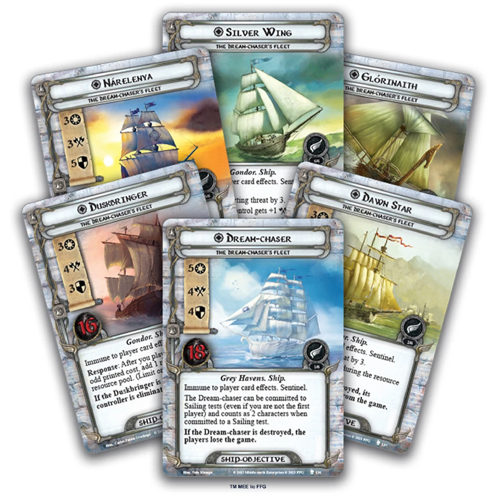 Fantasy Flight Games The Lord Of The Rings LCG: Dream-Chaser Campaign Expansion 2 Fantasy Flight Games The Lord Of The Rings LCG: Dream-Chaser Campaign Expansion - Image 2