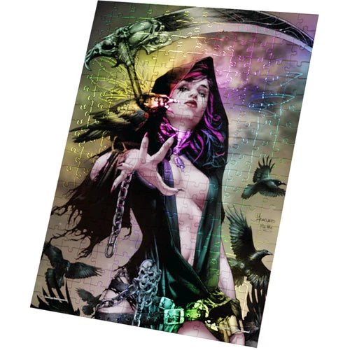 Grimm Fairy Tales Foil Jigsaw Puzzle: Grimm Tales Of Terror - Keres 2 Grimm Fairy Tales Foil Jigsaw Puzzle: Grimm Tales Of Terror - Keres - Image 2