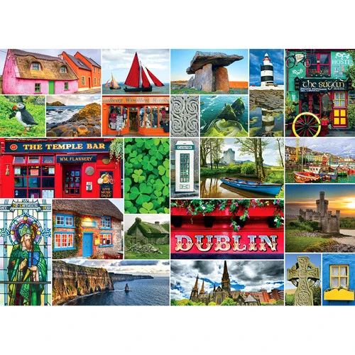 500-Piece Puzzle: Ireland 2 500-Piece Puzzle: Ireland - Image 2