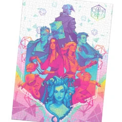 USAopoly 1000-Piece Puzzle: Critical Role - Bells Hells -GMT Games Shop USOPZ139818 3