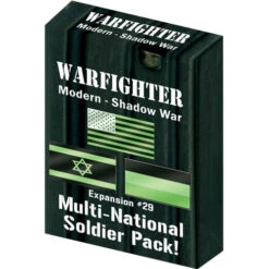 Warfighter: Modern Shadow War Expansion 29 - Multi-National Soldier Pack