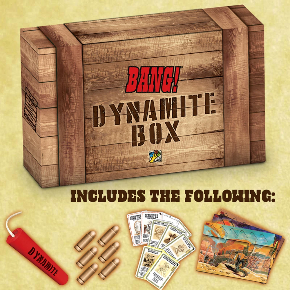 Bang! Dynamite Box (Storage Box) (Preorder) 2 Bang! Dynamite Box (Storage Box) (Preorder) - Image 2