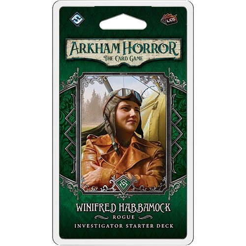 Fantasy Flight Games Arkham Horror LCG: Winifred Habbamock Investigator Starter Deck 1 Fantasy Flight Games Arkham Horror LCG: Winifred Habbamock Investigator Starter Deck