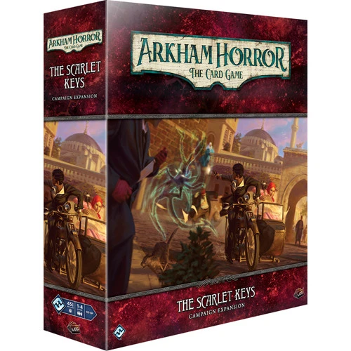 Fantasy Flight Games Arkham Horror LCG: The Scarlet Keys Campaign Expansion 1 Fantasy Flight Games Arkham Horror LCG: The Scarlet Keys Campaign Expansion