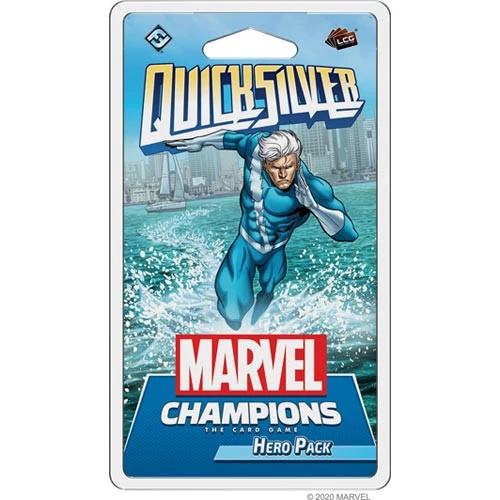 Fantasy Flight Games Marvel Champions LCG: Quicksilver Hero Pack 1 Fantasy Flight Games Marvel Champions LCG: Quicksilver Hero Pack