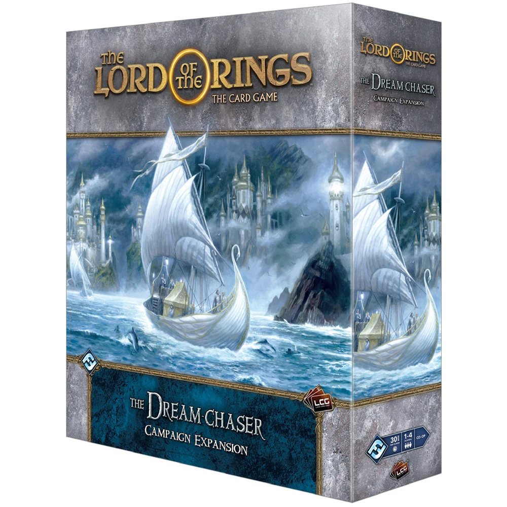 Fantasy Flight Games The Lord Of The Rings LCG: Dream-Chaser Campaign Expansion 1 Fantasy Flight Games The Lord Of The Rings LCG: Dream-Chaser Campaign Expansion
