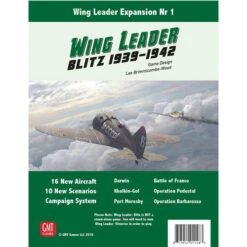 GMT Games Wing Leader: Blitz 1939-1942 Expansion