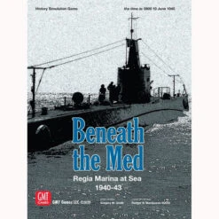 GMT Games Beneath The Med: Regia Marina At Sea 1940-43