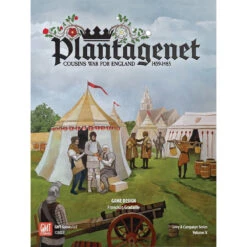 GMT Games Plantagenet: Cousins' War For England, 1459 - 1485 (Preorder)