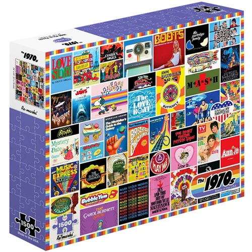 1500-Piece Puzzle: 1970s 1 1500-Piece Puzzle: 1970s
