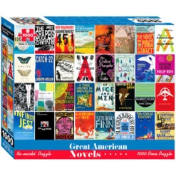 1000-Piece Puzzle: Great American Novels