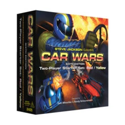 Steve Jackson Games Car Wars 6E: Two-Player Starter Set - Red/Yellow